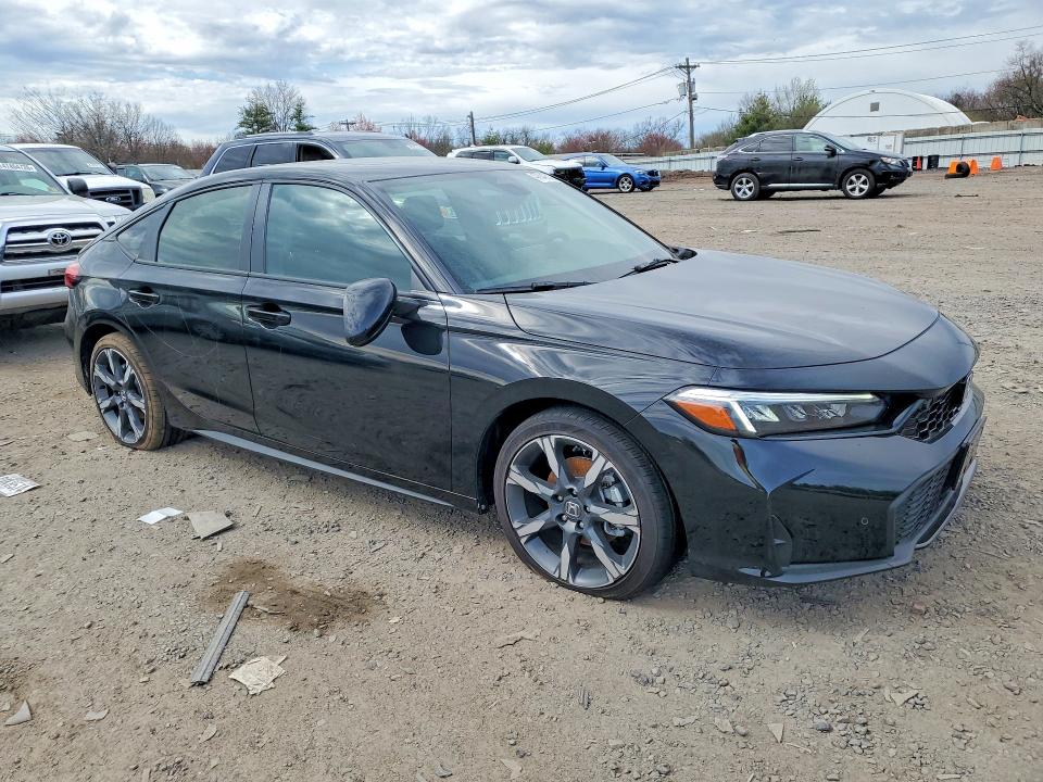 2026 Honda Civic VIN JHMFL4H98TX001421 COPART salvage auction — VANDALISM, Nj - Cert Of Title-Salvage, sold $15,100 on 2026-07-14 (photo 4)