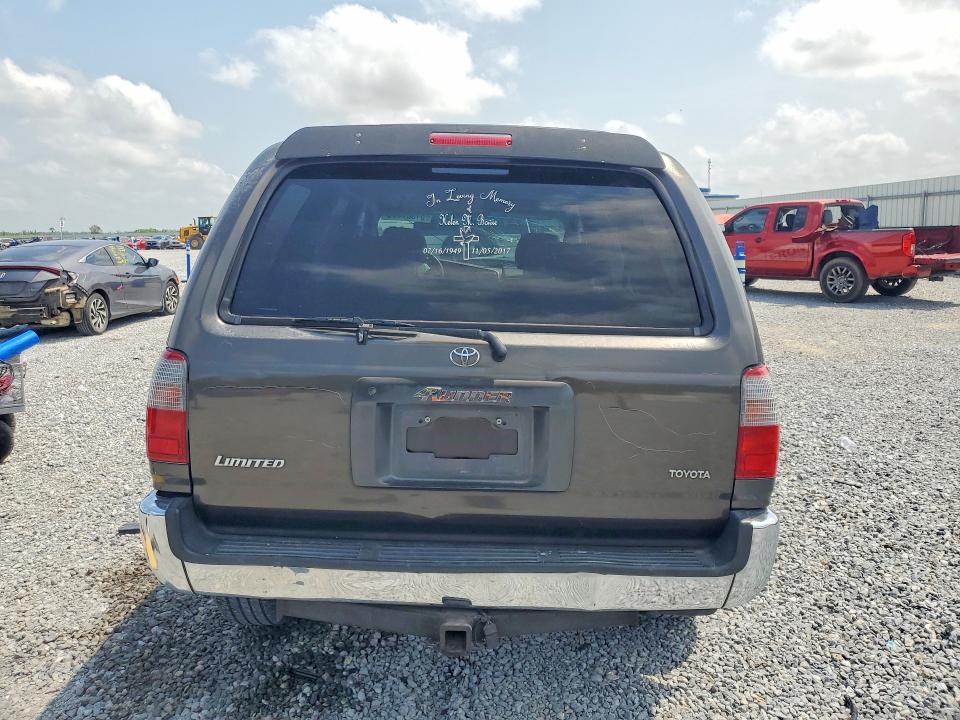 1998 Toyota 4runner VIN JT3GN87R8W0057689 COPART salvage auction — FRONT END, La - Cert Of Title-Salvage, sold $875 on 2026-07-13 (photo 6)