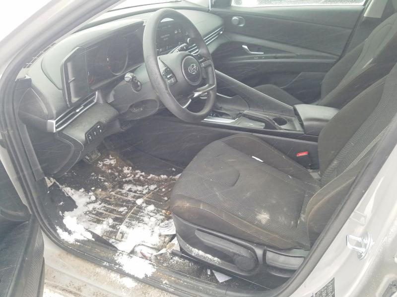 2023 Hyundai Elantra VIN KMHLM4AG4PU585328 COPART salvage auction — REAR END, Qc - Gravement Accidente, sold $5,400 on 2026-07-28 (photo 7)