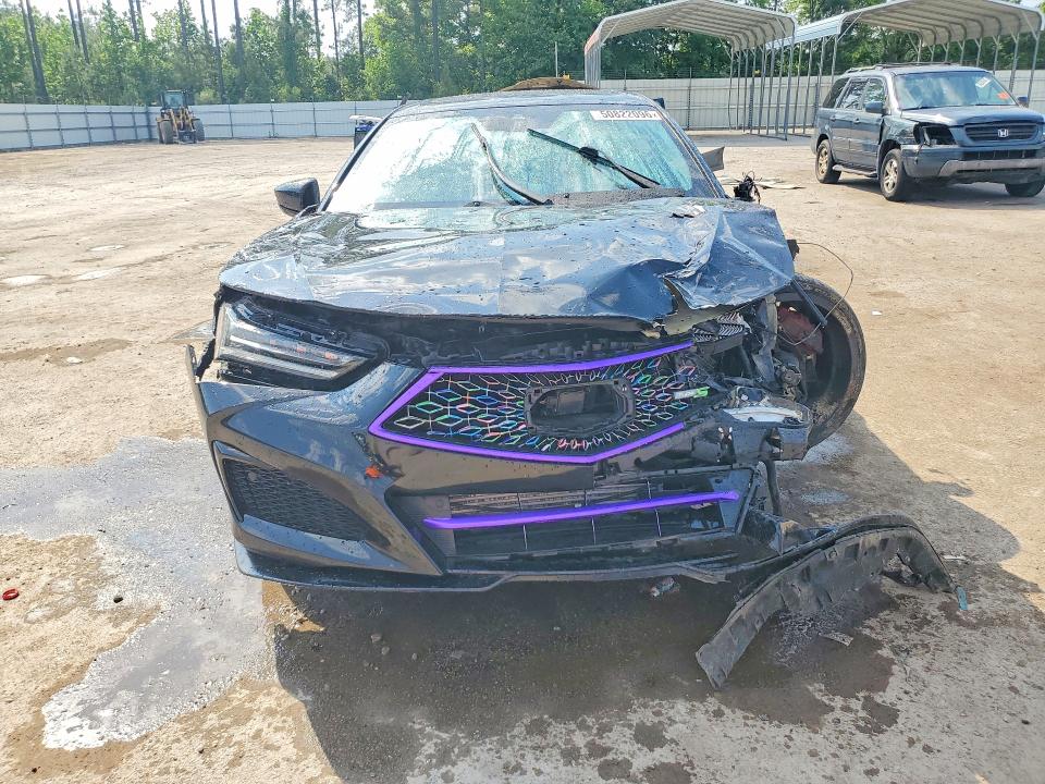 2022 Acura Tlx VIN 19UUB7F0XNA001428 COPART salvage auction — FRONT END, Sc - Cert Of Title-Salvage, sold $4,400 on 2026-07-04 (photo 5)