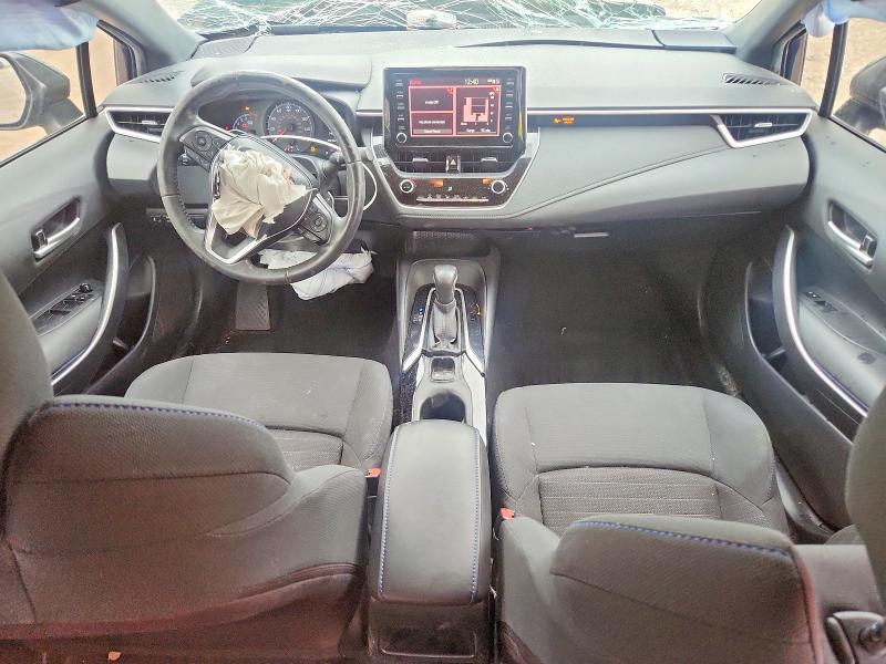 2020 Toyota Corolla VIN JTDS4RCE0LJ009742 COPART salvage auction — FRONT END, Tx - Salvage Vehicle Title, sold $2,800 on 2026-07-08 (photo 8)