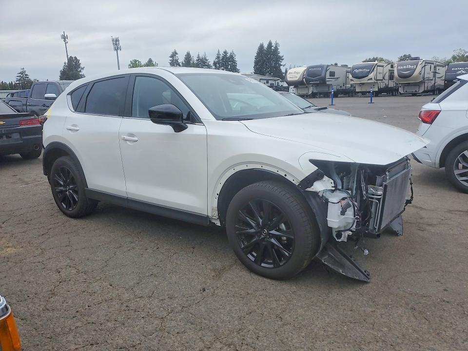 2025 Mazda Cx-5 VIN JM3KFBCM5S0710894 COPART salvage auction — REAR END, Or - Salvage Title Certificate, sold $125 on 2026-07-27 (photo 4)