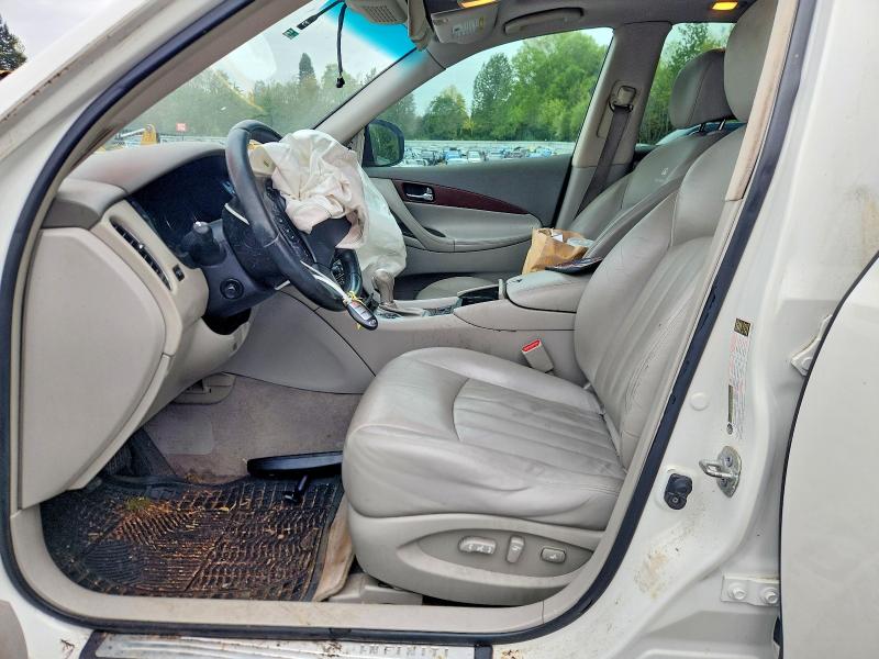 2008 Infiniti Ex VIN JNKAJ09F28M357174 COPART salvage auction — FRONT END, Or - Lien Papers Salvage, sold $100 on 2026-07-06 (photo 7)