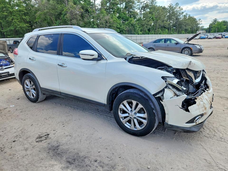 2016 Nissan Rogue VIN KNMAT2MT7GP736687 COPART salvage auction — FRONT END, FL - CERT OF TITLE SLVG REBUILDABLE, sold $3,500 on 2026-07-10 (photo 4)