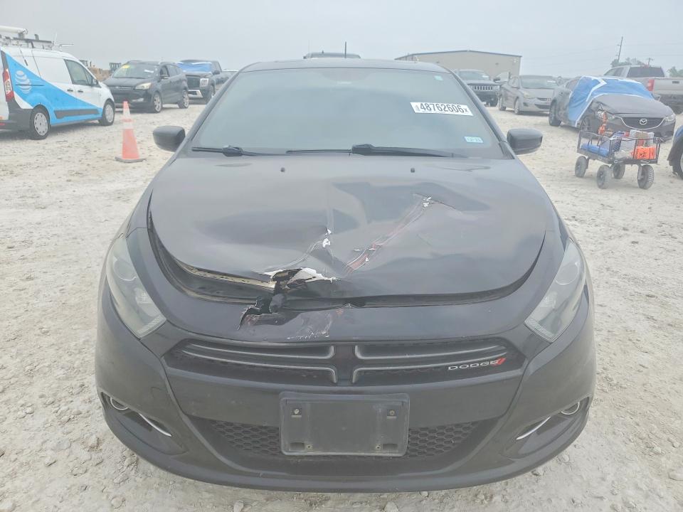 2015 Dodge Dart VIN 1C3CDFEB8FD116681 COPART salvage auction — FRONT END, Tx - Salvage Vehicle Title, sold $550 on 2026-07-16 (photo 5)