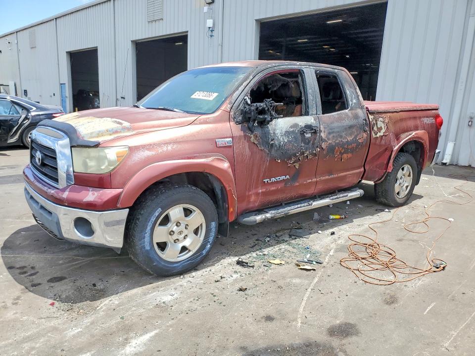 2007 Toyota Tundra VIN 5TBBV54167S462833 COPART salvage auction — Burn Interior, FL - CERT OF TITLE SLVG REBUILDABLE, sold $3,650 on 2026-07-20 (photo 1)
