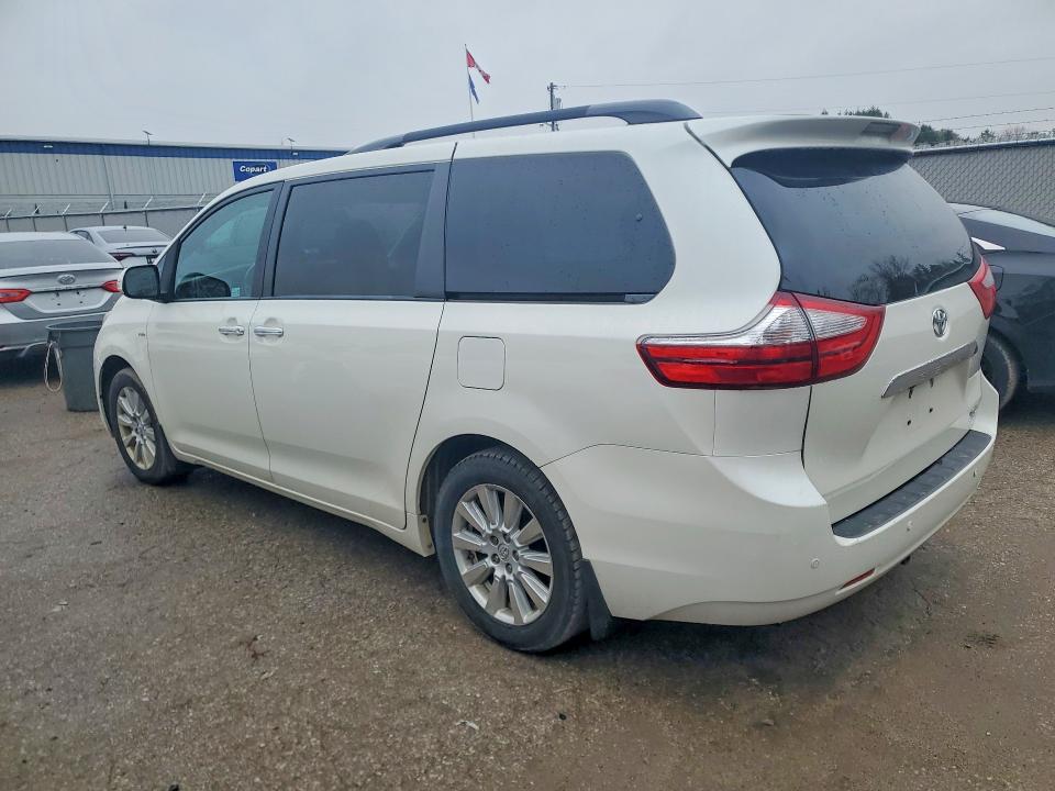 2017 Toyota Sienna VIN 5TDDZ3DC0HS167190 COPART salvage auction — SIDE, Salvage Title, sold $300 on 2026-07-30 (photo 2)