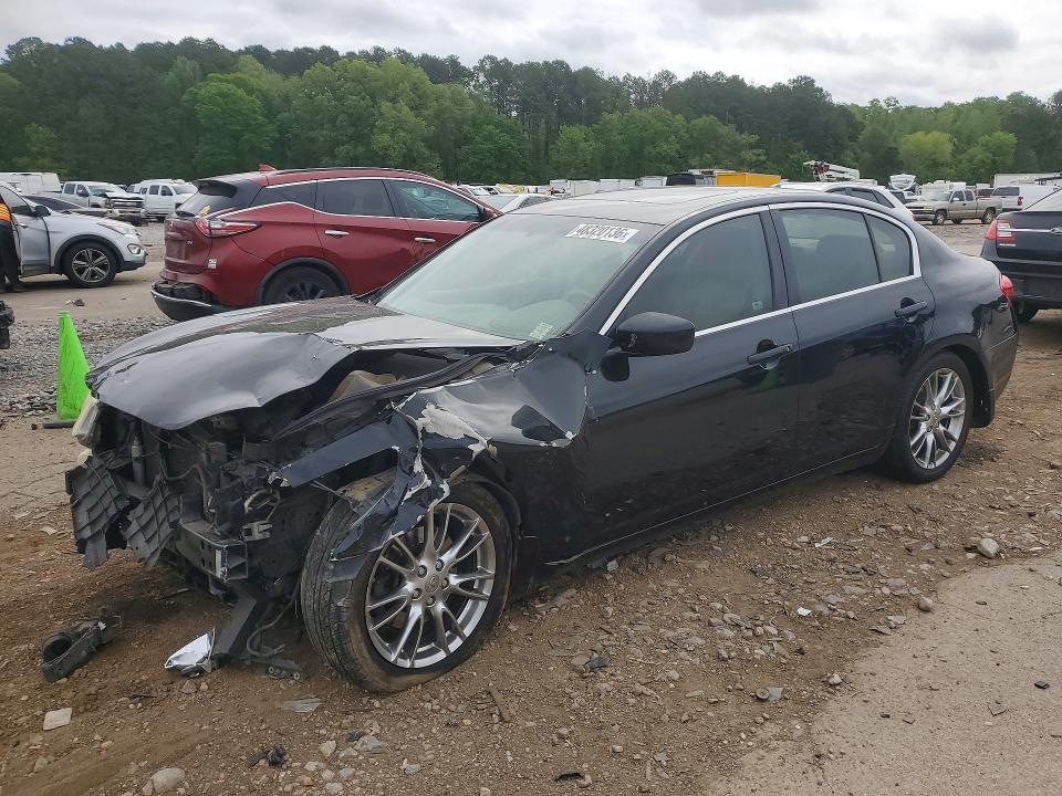 2009 Infiniti G37 VIN JNKCV61F69M365467 COPART salvage auction — FRONT END, Ms - Cert Of Title-Salvaged, sold $350 on 2026-07-24 (photo 1)