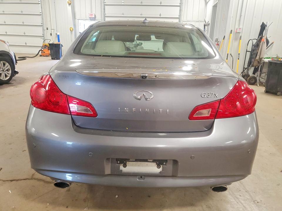 2011 Infiniti G37 VIN JN1CV6AR8BM410137 COPART salvage auction — FRONT END, Mn - Cert Of Title-Salvage, sold $1,600 on 2026-07-09 (photo 6)