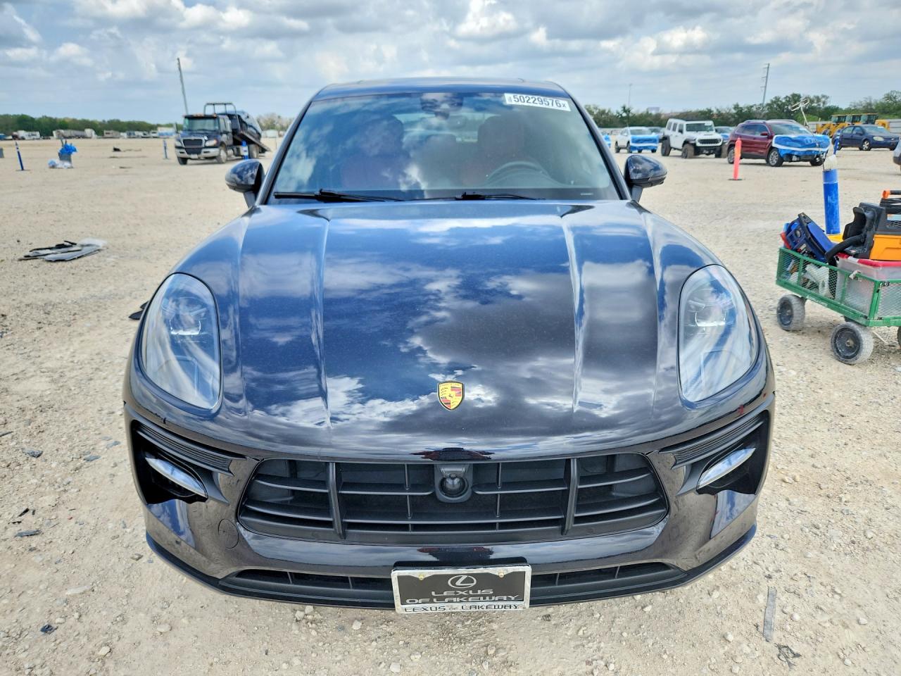 2021 Porsche Macan VIN WP1AG2A53MLB54078 COPART salvage auction — Minor Dent/Scratches, TX - CERTIFICATE OF TITLE, sold $32,500 on 2026-07-02 (photo 5)