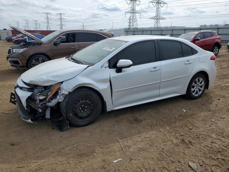 2023 Toyota Corolla VIN 5YFB4MDE6PP064831 COPART salvage auction — FRONT END, Il - Salvage Certificate, sold $4,250 on 2026-07-07 (photo 1)
