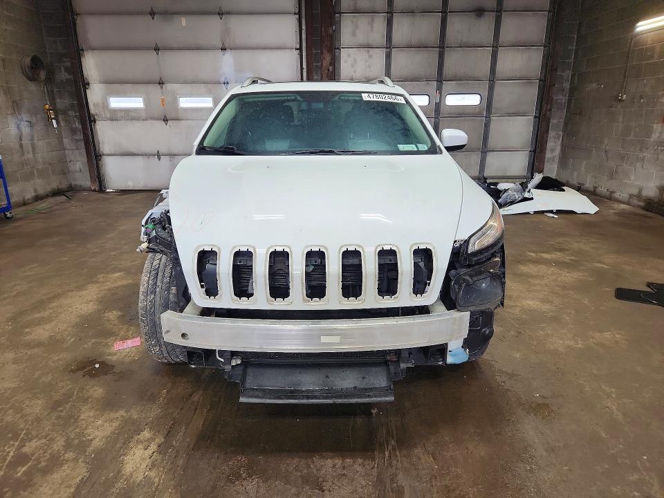 2014 Jeep Cherokee VIN 1C4PJMCS3EW226358 COPART salvage auction — FRONT END, Ny - Mv-907A Salvage Certificate, sold $775 on 2026-07-06 (photo 5)
