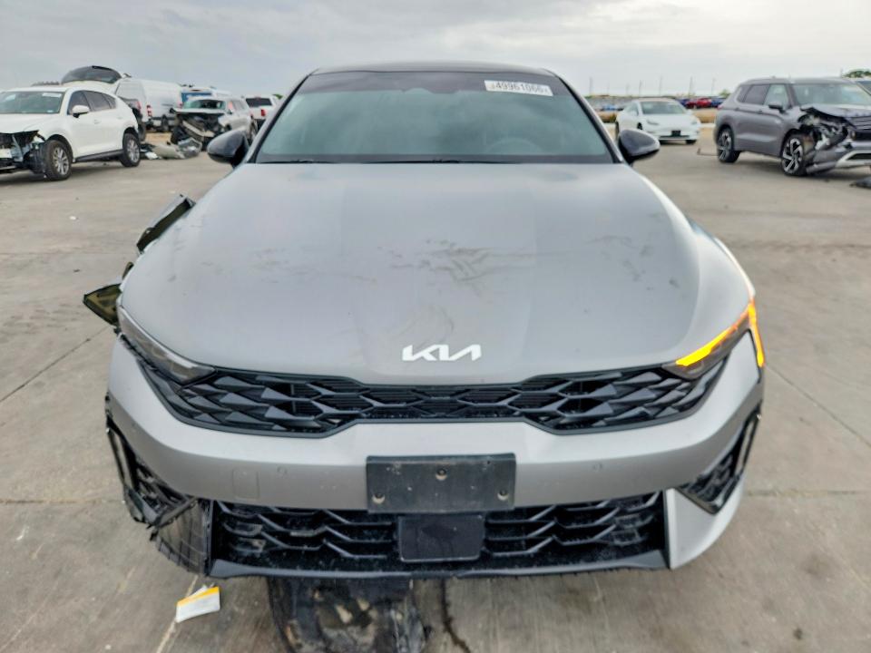 2025 Kia K5 VIN KNAG64J75S5291307 COPART salvage auction — FRONT END, Tx - Certificate Of Title, sold $3,500 on 2026-07-23 (photo 5)