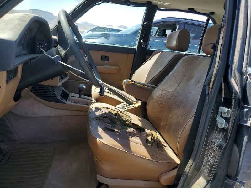 1988 BMW 5er VIN WBADK830XJ9890278 COPART salvage auction — MECHANICAL, Nv - Salvage Title, sold $375 on 2026-07-22 (photo 7)