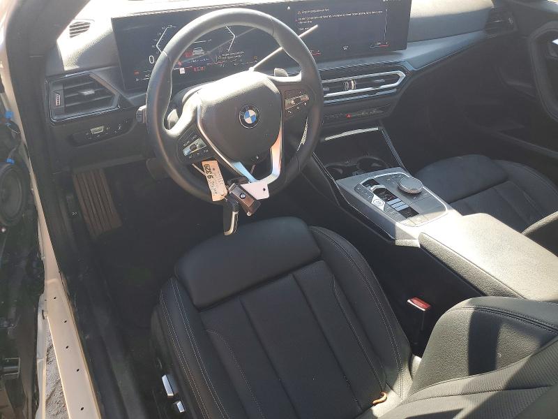 2023 BMW 2er VIN 3MW33CM09P8D52488 COPART salvage auction — FRONT END, Nc - Salvage Certificate Of Title, sold $11,800 on 2026-08-28 (photo 8)