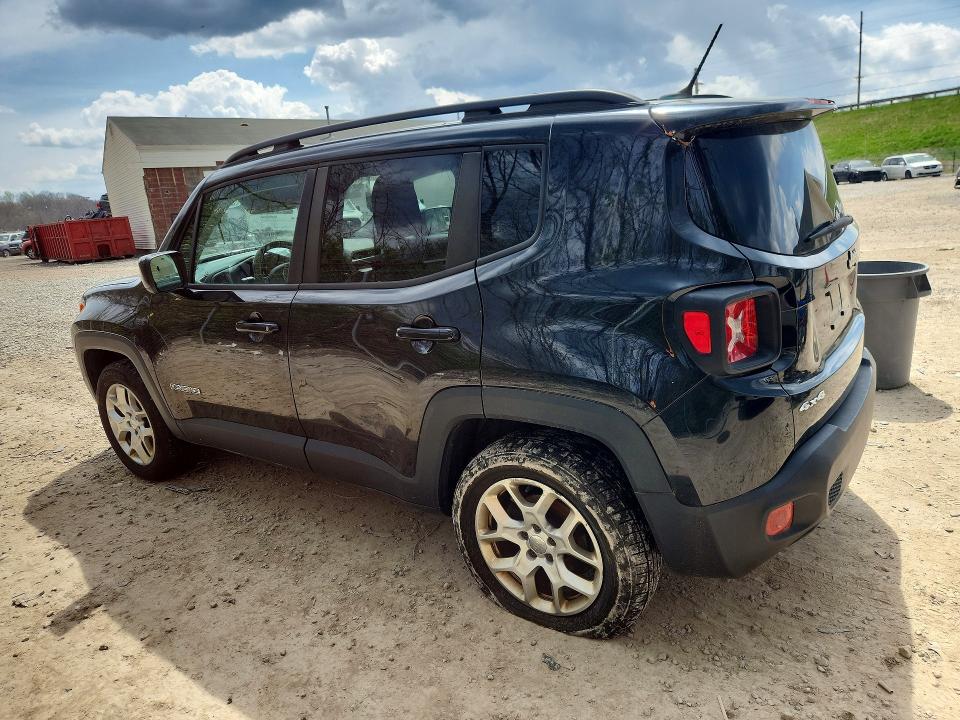 2015 Jeep Renegade VIN ZACCJBBT2FPB97754 COPART salvage auction — HAIL, Oh - Certificate Of Title, sold $1,450 on 2026-07-29 (photo 2)