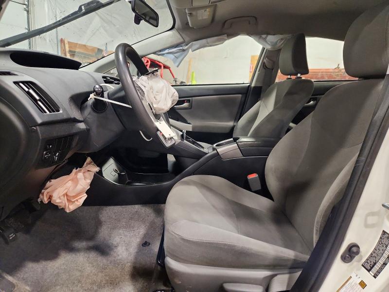 2015 Toyota Prius VIN JTDKN3DU0F1876188 COPART salvage auction — FRONT END, Vt - Cert Of Title-Salvage Vehicle, sold $1,750 on 2026-07-20 (photo 7)