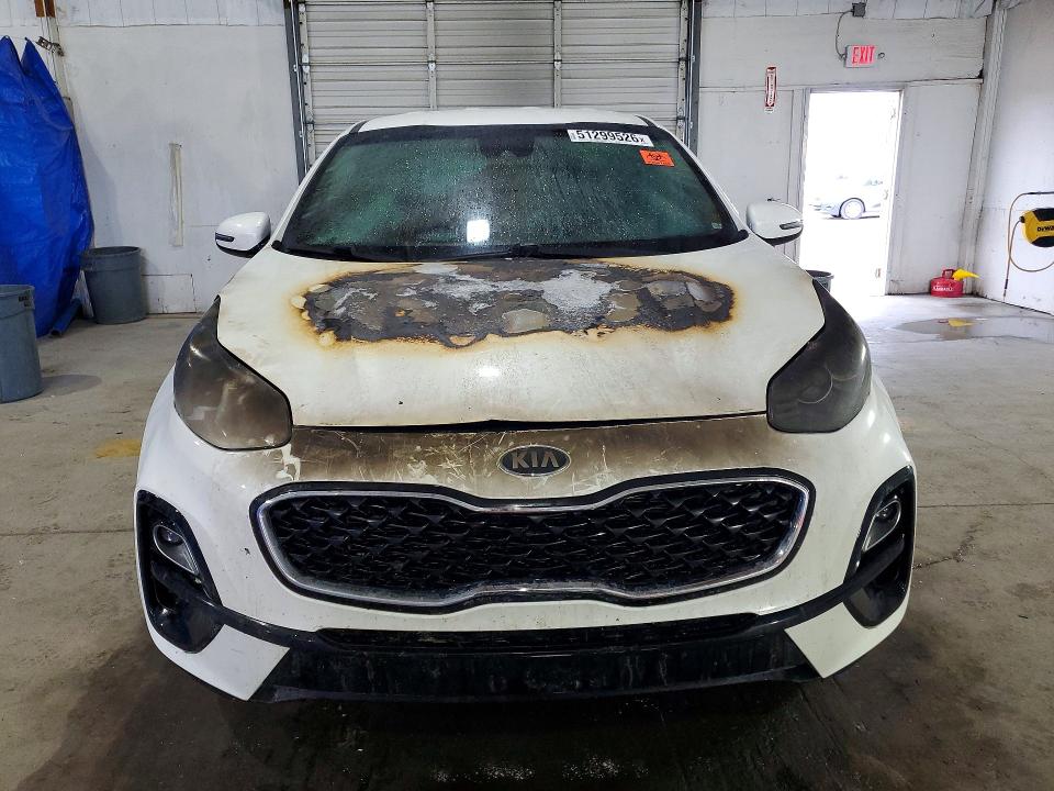 2022 Kia Sportage VIN KNDPMCAC4N7955623 COPART salvage auction — ENGINE BURN, KY - BILL OF SALE/PART ONLY/NO TITL, sold $300 on 2026-07-13 (photo 5)