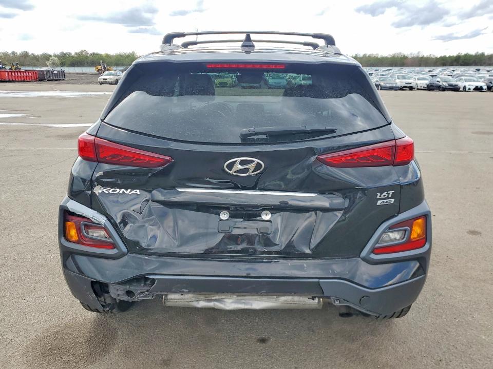 2021 Hyundai VIN KM8K3CA50MU737270 COPART salvage auction — REAR END, Ny - Mv907A-Parts Only, sold $3,500 on 2026-07-13 (photo 6)