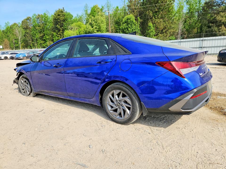 2024 Hyundai Elantra VIN KMHLM4DG0RU707052 COPART salvage auction — FRONT END, Id - Salvage Certificate Of Title, sold $3,350 on 2026-07-14 (photo 2)