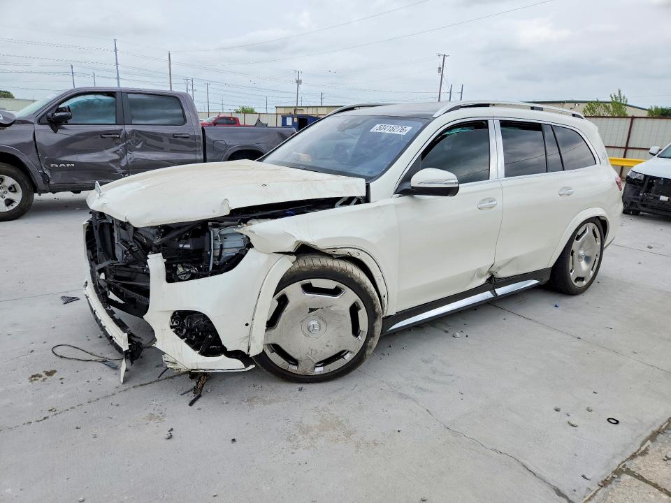 2024 Mercedes-benz Gls-klasse VIN 4JGFF8HBXRB068445 COPART salvage auction — FRONT END, Tx - Certificate Of Title, sold $50,500 on 2026-07-28 (photo 1)