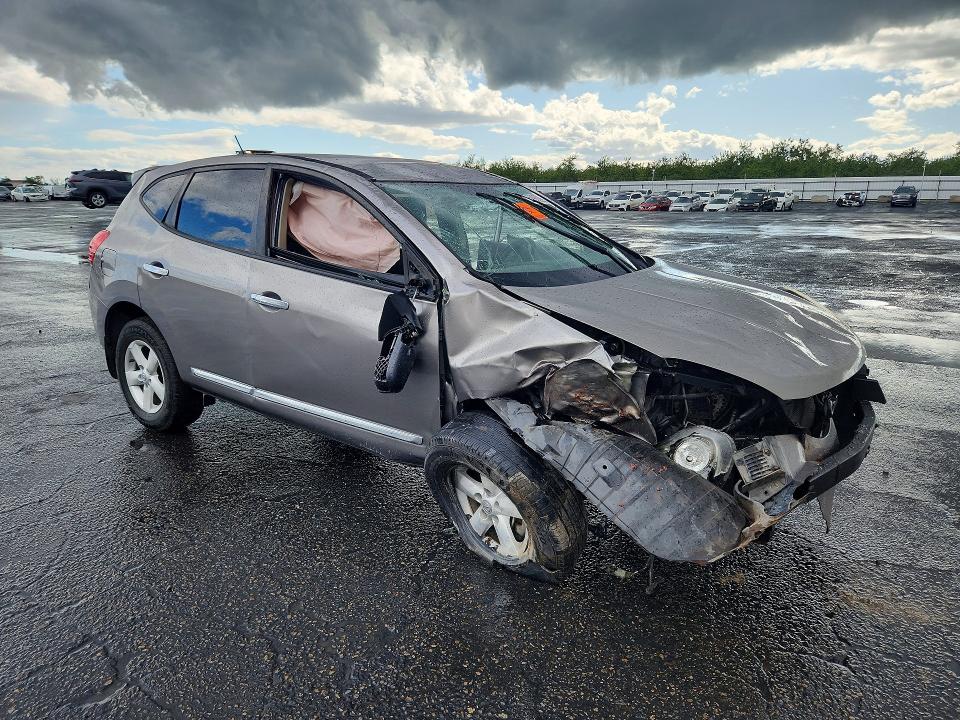 2013 Nissan Rogue sport VIN JN8AS5MT2DW513693 COPART salvage auction — ROLLOVER, Ca - Non-Repairable Vehicle Cert, sold $80 on 2026-07-06 (photo 4)