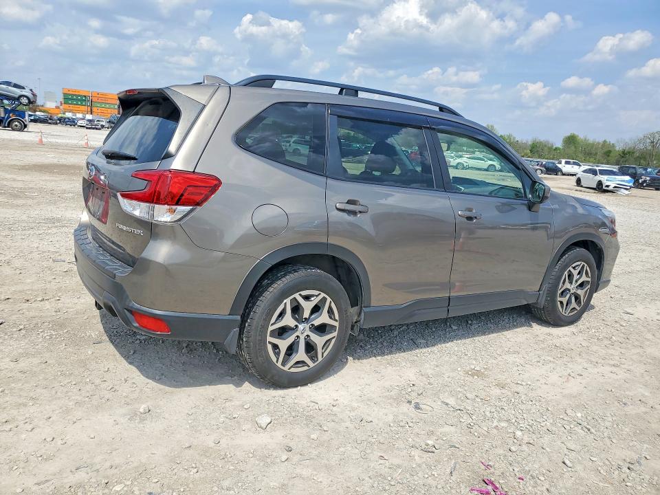 2021 Subaru Forester VIN JF2SKAJC1MH413023 COPART salvage auction — HAIL, Oh - Cert Of Title-Salvage, sold $10,700 on 2026-07-02 (photo 3)