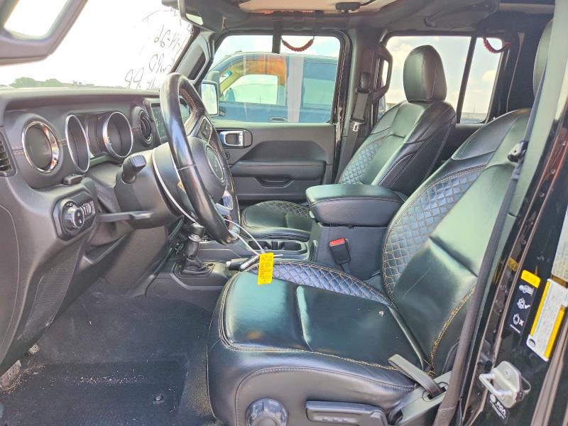 2021 Jeep Gladiator VIN 1C6HJTFG5ML583991 COPART salvage auction — UNDERCARRIAGE, Tx - Salvage Vehicle Title, sold $15,200 on 2026-07-02 (photo 7)