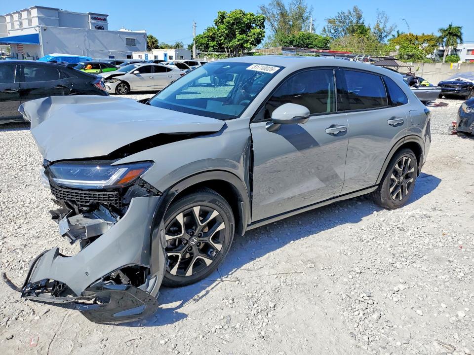 2026 Honda Hr-v VIN 3CZRZ1H75TM711578 COPART salvage auction — FRONT END, FL, sold $9,900 on 2026-07-27 (photo 1)