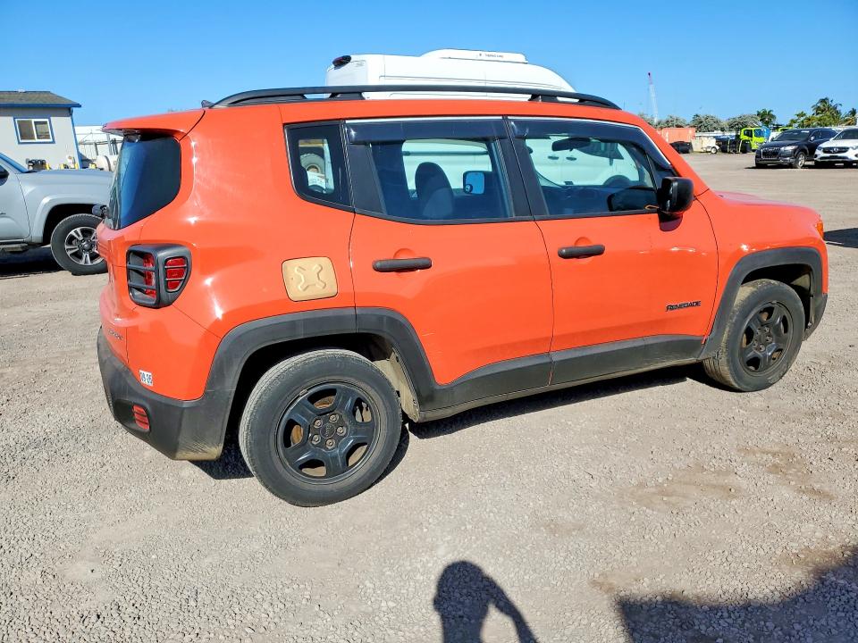 2015 Jeep Renegade VIN ZACCJAAT2FPC10370 COPART salvage auction — FRONT END, HI - CERTIFICATE OF SALVAGE, sold $2 on 2026-08-17 (photo 3)