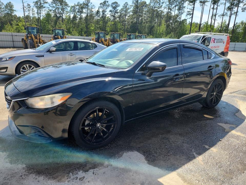 2014 Mazda 6 VIN JM1GJ1V62E1159845 COPART salvage auction — SIDE, Sc - Cert Of Title-Salvage, sold $2,050 on 2026-07-20 (photo 1)