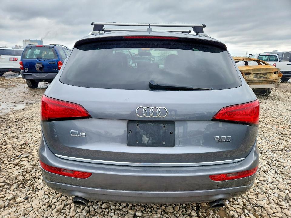 2016 Audi Q5 VIN WA1C2AFP7GA030841 COPART salvage auction — FRONT END, Il - Salvage Certificate, sold $2,000 on 2026-07-03 (photo 6)
