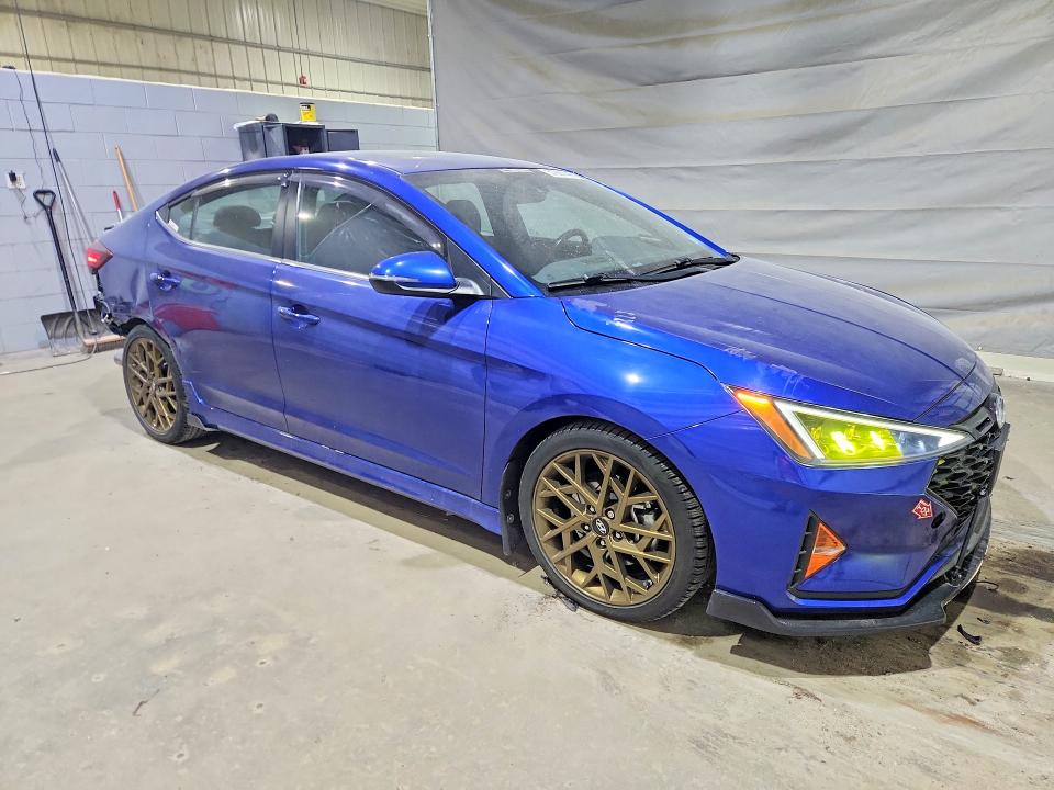 2020 Hyundai Elantra VIN KMHD04LBXLU070331 COPART salvage auction — REAR END, Nh - Cert Of Title-Salvage, sold $3,500 on 2026-07-28 (photo 4)