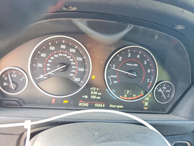 2013 BMW 3er VIN WBA3C1G55DNR48895 COPART salvage auction — SIDE, Nc - Salvage Certificate Of Title, sold $2,200 on 2026-08-06 (photo 9)