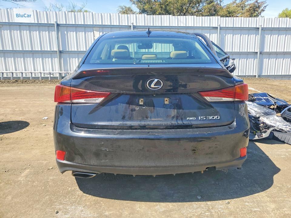 2018 Lexus Is VIN JTHC81D28J5033841 COPART salvage auction — SIDE, Nj - Cert Of Title-Salvage, sold $1,050 on 2026-07-15 (photo 6)
