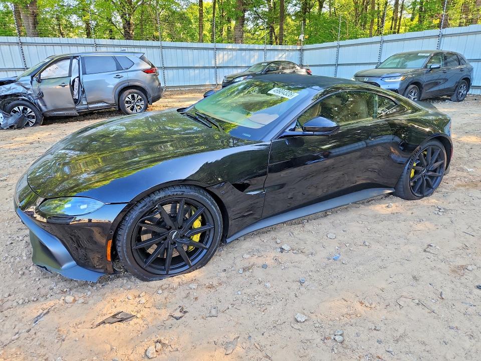 2020 Aston martin Vantage VIN SCFSMGAW1LGN03087 COPART salvage auction — SIDE, GA - CERT OF TITLE-SALVAGE, sold $47,000 on 2026-07-28 (photo 1)