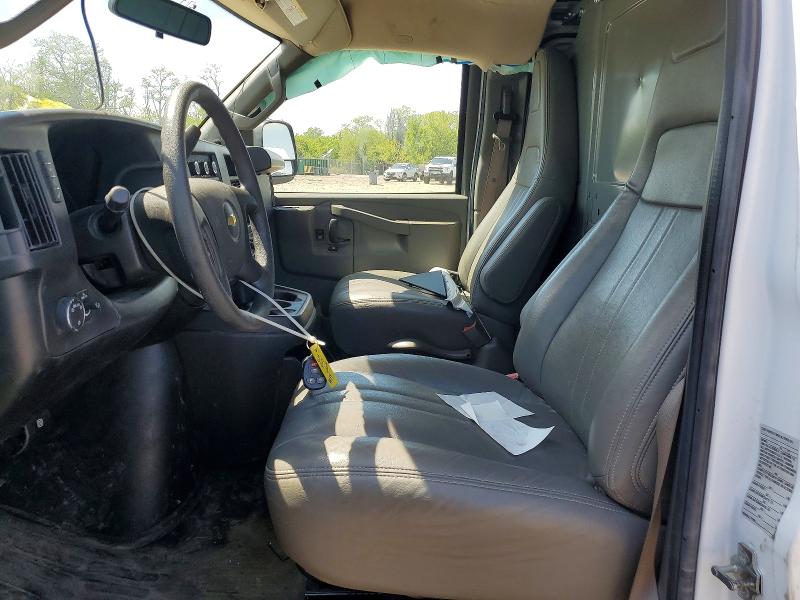 2025 Chevrolet Express VIN 1GCWGBFP6S1118802 COPART salvage auction — FRONT END, Md - Cert Of Salvage > 75% Damage, sold $11,400 on 2026-07-29 (photo 7)