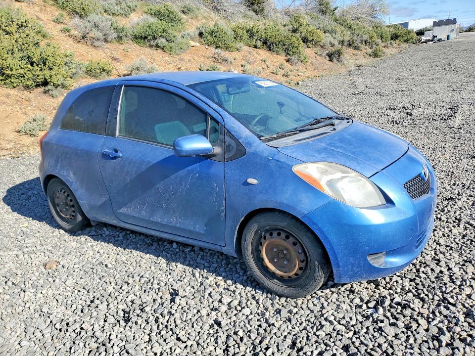 2008 Toyota Yaris VIN JTDJT923485186289 COPART salvage auction — MINOR DENT/SCRATCHES, CA - CERTIFICATE OF TITLE, sold $150 on 2026-07-21 (photo 4)
