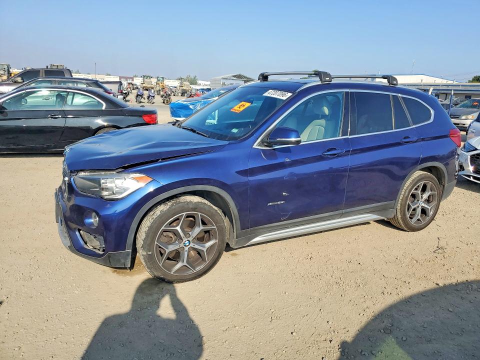 2018 BMW X1 VIN WBXHT3C3XJ5K24918 COPART salvage auction — FRONT END, CA - SALVAGE CERTIFICATE, sold $3,000 on 2026-07-28 (photo 1)