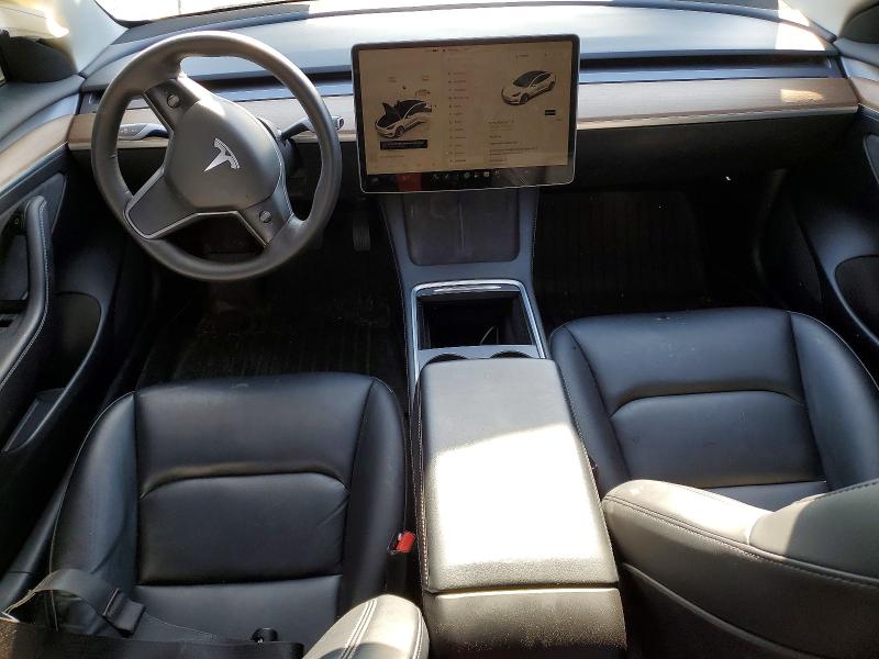 2022 Tesla Model 3 VIN 5YJ3E1EB6NF321449 COPART salvage auction — REAR END, Co - Public - Salvage Title, sold $8,000 on 2026-07-09 (photo 8)