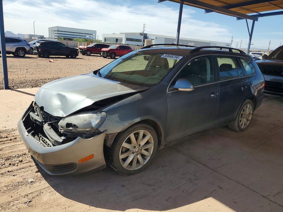 2012 Volkswagen Jetta VIN 3VWML7AJXCM652647 COPART salvage auction — FRONT END, Az - Cert Of Title - Salvage, sold $1,250 on 2026-07-09 (photo 1)