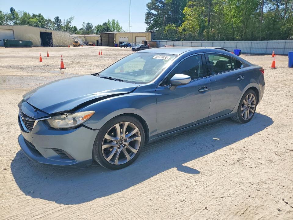2016 Mazda 6 VIN JM1GJ1V58G1436301 COPART salvage auction — FRONT END, NC - SALVAGE CERTIFICATE OF TITLE, sold $1,150 on 2026-07-24 (photo 1)