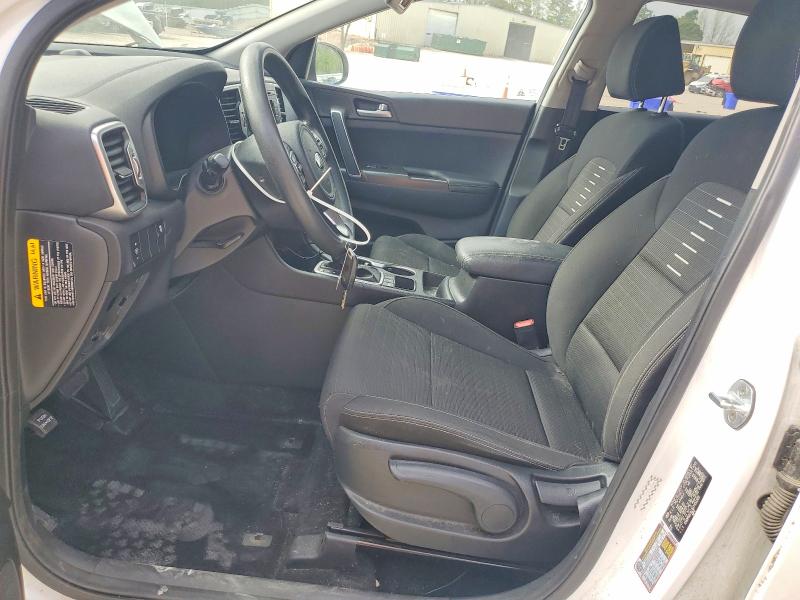 2018 Kia Sportage VIN KNDPMCAC6J7451309 COPART salvage auction — FRONT END, Nc - Salvage Certificate Of Title, sold $2,800 on 2026-07-10 (photo 7)