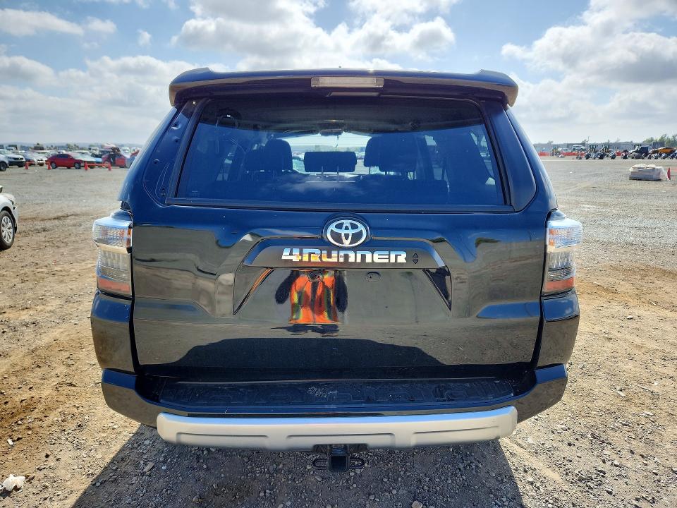 2024 Toyota 4runner VIN JTEPU5JR4R6304841 COPART salvage auction — ROLLOVER, Ca - Salvage Certificate, sold $7,400 on 2026-07-02 (photo 6)