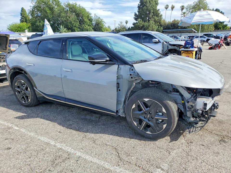 2025 Kia Ev6 VIN 5XYC34JAXSG012334 COPART salvage auction — FRONT END, Salvage Title, sold $60 on 2026-07-21 (photo 4)