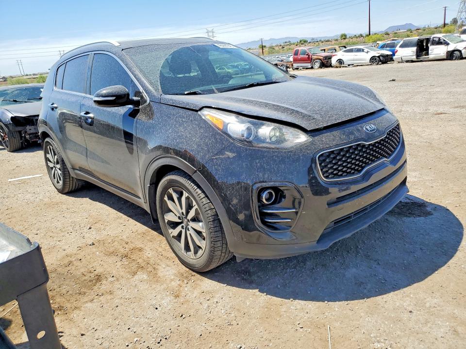 2017 Kia Sportage VIN KNDPN3ACXH7104105 COPART salvage auction — REAR END, Az - Cert Of Title - Salvage, sold $3,600 on 2026-07-06 (photo 4)