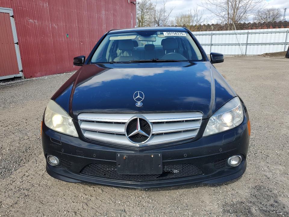 2010 Mercedes-benz C VIN WDDGF8BB6AF377544 COPART salvage auction — MINOR DENT/SCRATCHES, On - Permit No Brand - Unfit, sold $1,050 on 2026-07-03 (photo 5)