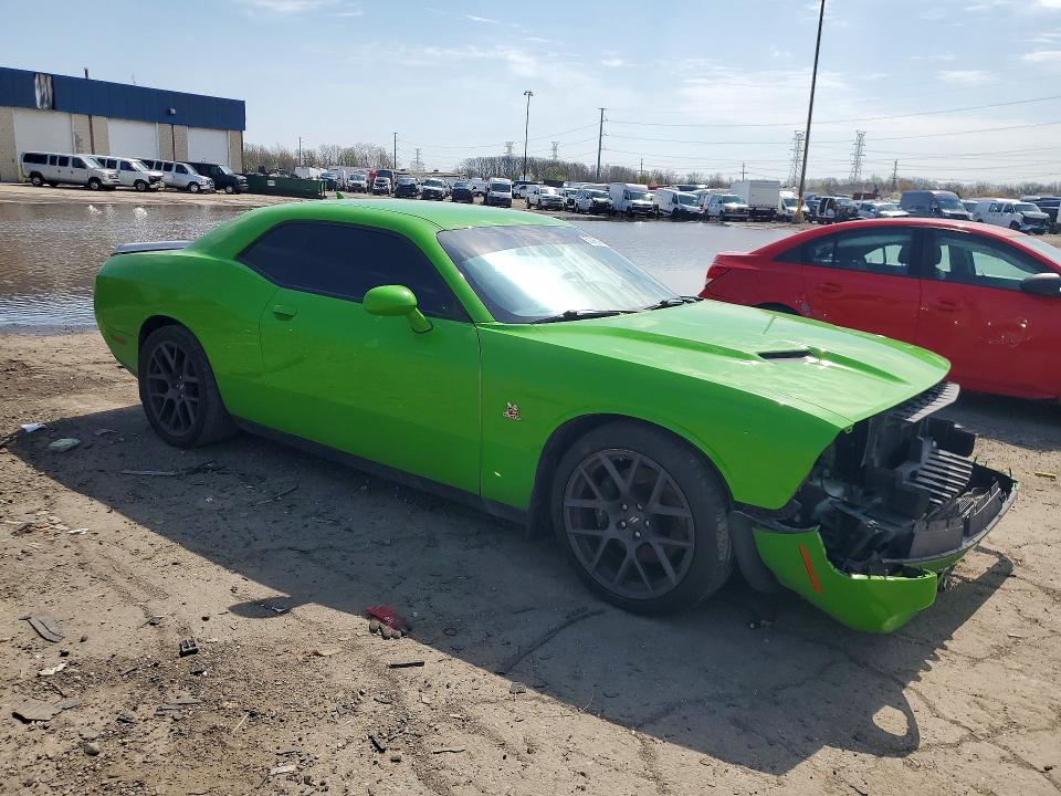 2017 Dodge VIN 2C3CDZFJ3HH592365 COPART salvage auction — FRONT END, Mi - Certificate Of Title, sold $9,200 on 2026-07-02 (photo 4)