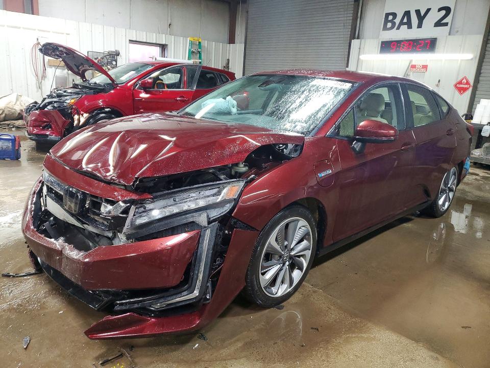 2018 Honda Clarity VIN JHMZC5F30JC007915 COPART salvage auction — FRONT END, Il - Salvage Certificate, sold $2,000 on 2026-07-07 (photo 1)