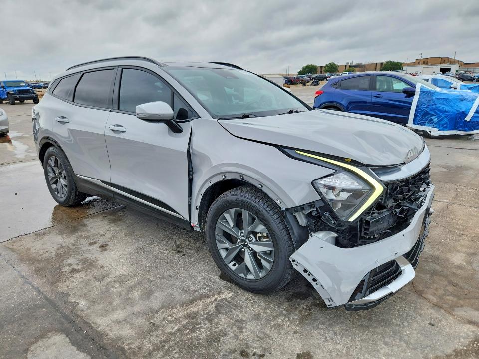 2023 Kia Sportage VIN 5XYK43AF9PG107196 COPART salvage auction — FRONT END, Tx - Certificate Of Title, sold $4,500 on 2026-07-30 (photo 4)